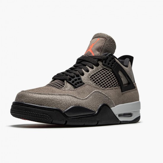 Air Off-White x Air Jordan 4 Retro Taupe Haze Taupe Haze/Oil Grey DB0732-200