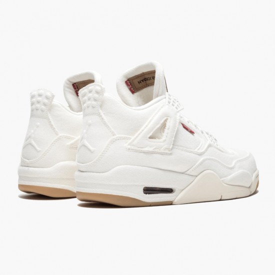 Air Levi's x Air Jordan 4 Denim White AO2571-100