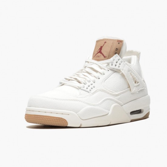 Air Levi's x Air Jordan 4 Denim White AO2571-100