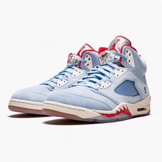 Air Jordan 5 Retro Trophy Room Ice Blue Ice Blue/University Red Sail M CI1899-400