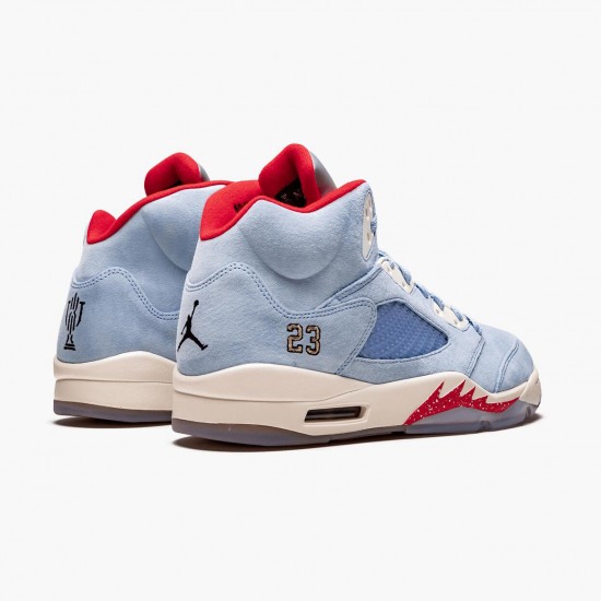 Air Jordan 5 Retro Trophy Room Ice Blue Ice Blue/University Red Sail M CI1899-400