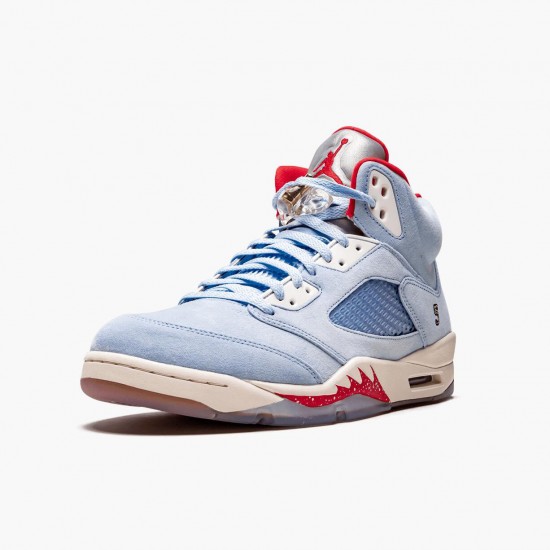 Air Jordan 5 Retro Trophy Room Ice Blue Ice Blue/University Red Sail M CI1899-400