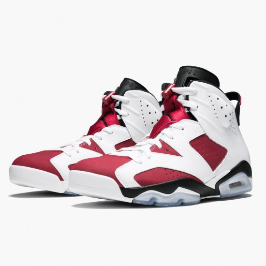 Air Jordan 6 Retro Carmine White/Carmine Black/Black 384664-160