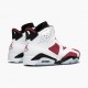 Air Jordan 6 Retro Carmine White/Carmine Black/Black 384664-160