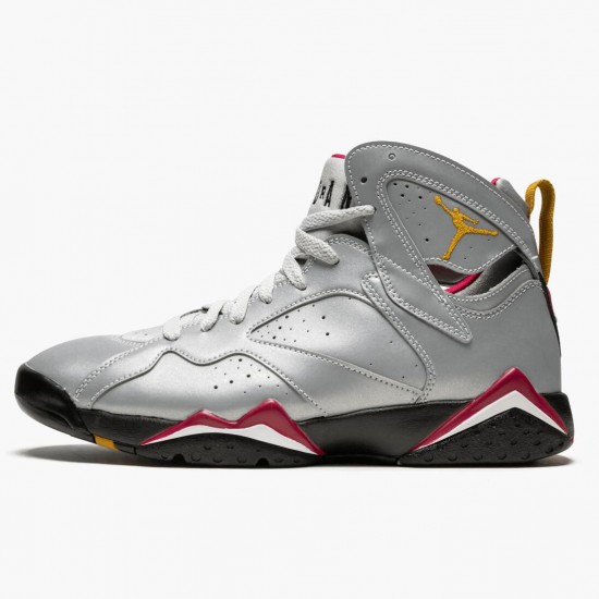 Air Jordan 7 Retro Reflections of A Champion Reflect Silver/Cardinal Red Bl BV6281-006