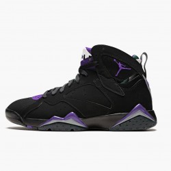 Air Jordan 7 Retro Ray Allen Black Fierce Purpler Dark Stee Black/Fierce Purple-Dark Grey Steel 304775-053