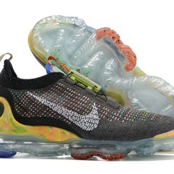 Air VaporMax 2020 Flyknit (W/M) Shoes Grey Yellow CJ6740-002