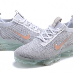 Air VaporMax 2021 Flyknit (W/M) Shoes Grey Orange DH4090-002