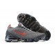 Womens/Mens Nike Air VaporMax Flyknit 3 Grey Red Sneakers CT1270-001