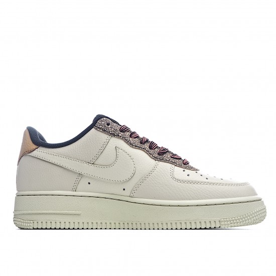 Nike Air Force 1 07 Fossil Running Shoes CK4363 200 AF1 Unisex Beige Brown