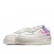 Nike Air Force 1 Shadow Gel Pale Ivory Multi Running Shoes CU3012 164 AF1 Womens Beige Pink