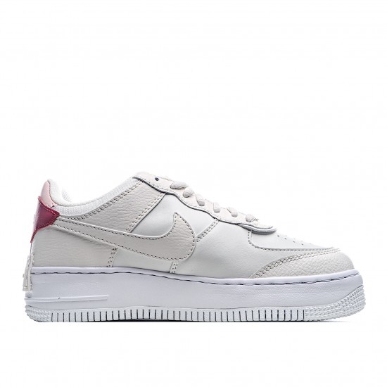 Nike WMNS Air Force 1 Shadow Phantom CI0919 003 AF1 Womens White Pink Red Running Shoes