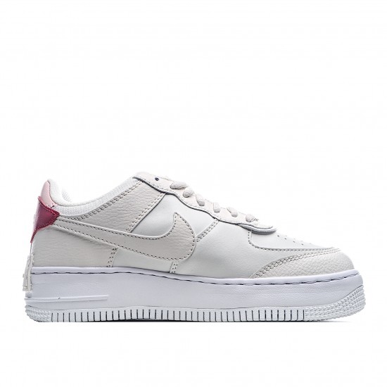 Nike WMNS Air Force 1 Shadow "Phantom" CI0919 003 AF1 Womens White Pink Red Running Shoes