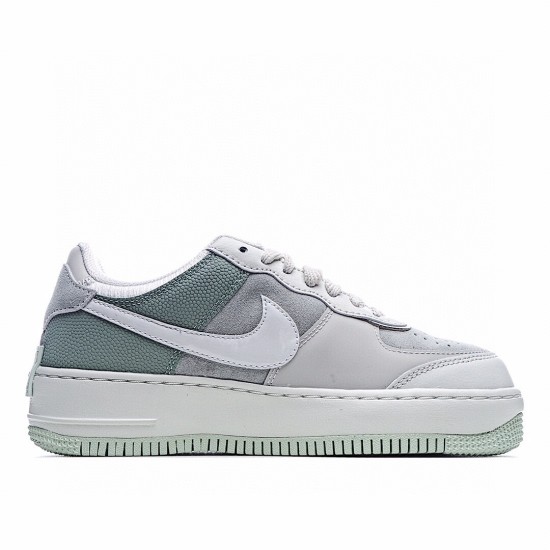 Nike WMNS Air Force 1 Shadow Spruce Aura White CW2655 001 AF1 Womens Gray Green