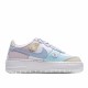 Nike WMNS Air Force 1 Shadow Tropical Twist CI0919 106 AF1 Womens White Blue