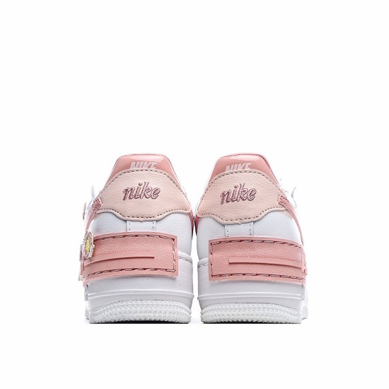 Nike WMNS Air Force 1 Shadow Tropical Twist CJ1641 101 AF1 Womens Pink Wihte