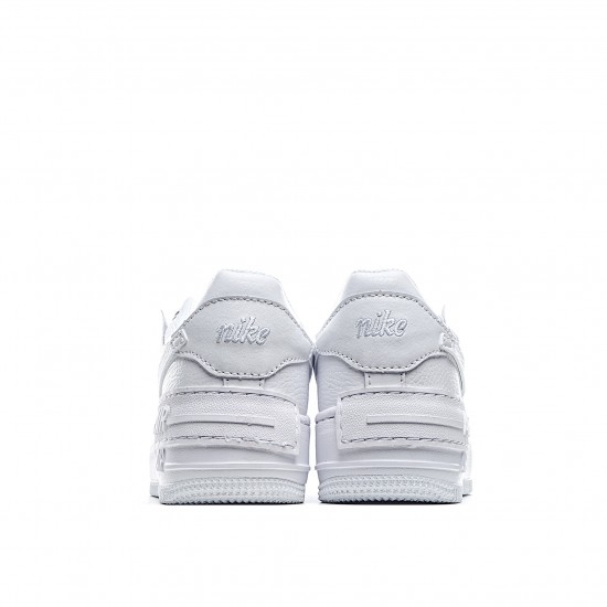 Nike WMNS Air Force 1 Shadow White CI0919 100 AF1 Womens White Running Shoes