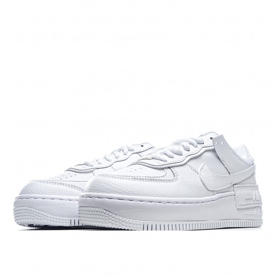 Nike WMNS Air Force 1 Shadow White CI0919 100 AF1 Womens White Running Shoes