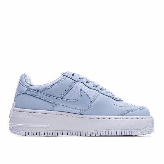 Nike WMNS Air Force 1 Shadow White Hydrogen Blue CV3020 400 AF1 Womens Blue