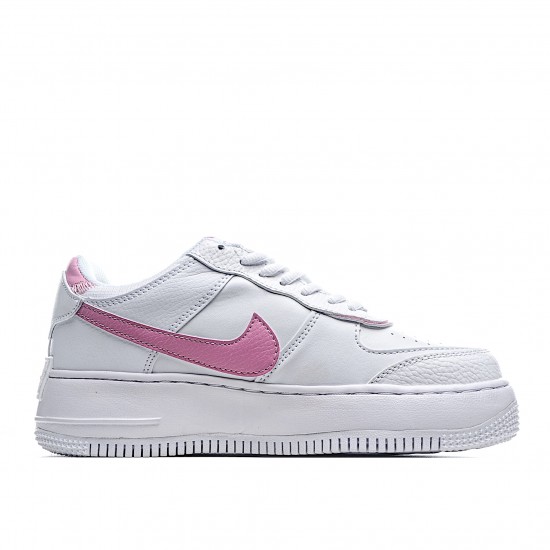 Nike WMNS Air Force 1 Shadow White Magic Flamingo CI0919 102 AF1 Womens Pink White Running Shoes