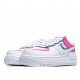 Nike Wmns Air Force 1 Shadow Cotton Candy CU3012 111 AF1 Womens White Pink Blue Running Shoes