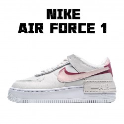 Nike WMNS Air Force 1 Shadow "Phantom" CI0919 003 AF1 Womens White Pink Red Running Shoes