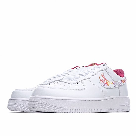 Nike Air Force 1 Chinese New Year 2020 Running Shoes CU2980 191 AF1 White/Red Unisex