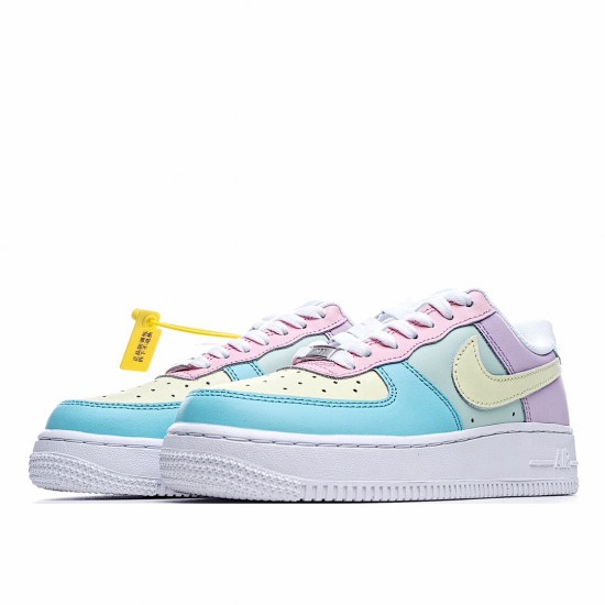 Nike Air Force 1 '07 "Easter Eggs" Running Shoes CT3359 001 AF1 Unisex Multi Color