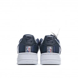 Nike Air Force 1 '07 LV8 "Midnight Navy" BQ4420 400 AF1 Unisex White Blue