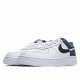 Nike Air Force 1 07 LV8 Midnight Navy BQ4420 400 AF1 Unisex White Blue