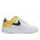 Nike Air Force 1 07 LV8 NBA Amarillo BQ4420 700 AF1 Unisex White Yellow Black
