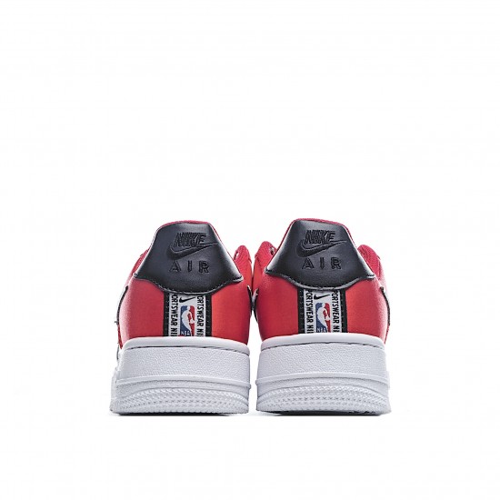 Nike Air Force 1 '07 LV8 "NBA" BQ4420 600 AF1 Unisex White Red Black