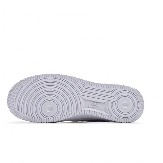Nike Air Force 1 07 LV8 White/Grey Unisex Running Shoes AF1 CK4363 100