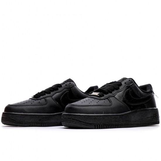 Nike Air Force 1 Low 07 Black Running Shoes AF1 315122 001 Unisex