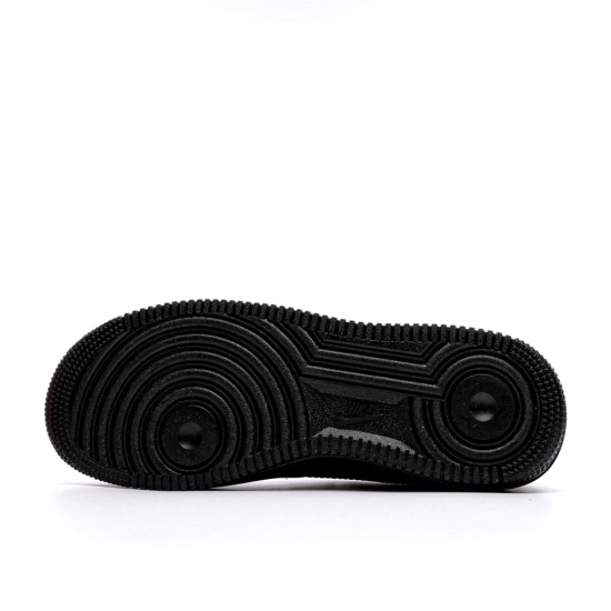 Nike Air Force 1 Low 07 Black Running Shoes AF1 315122 001 Unisex
