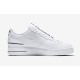 Nike Air Force 1 Low Double Air Running Shoes CJ1379 100 AF1 Black White Unisex