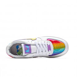 Nike Air Force 1 Low "Easter" White/Barely Volt-Hyper Blue Running Shoes CW0367 100 Unisex AF1