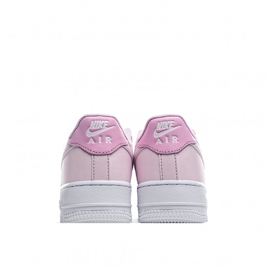 Nike Air Force 1 Low Pink Foam Running Shoes CV9646 600 Womens AF1 Pink Rose Running Shoes
