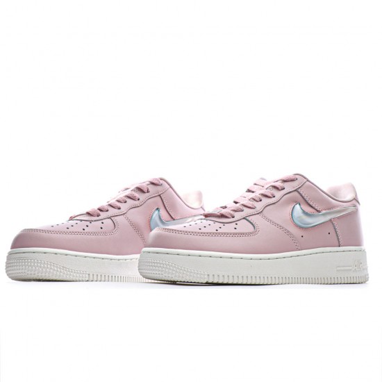 Nike Air Force 1 Low Pink Iridescent WMNS Running Shoes CJ1646 600