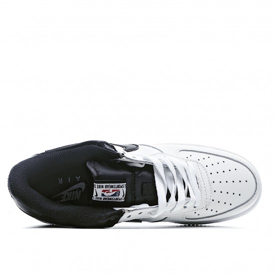 Nike Air Force 1 Shadow Low Spurs BQ4420 100 AF1 Unisex Black White