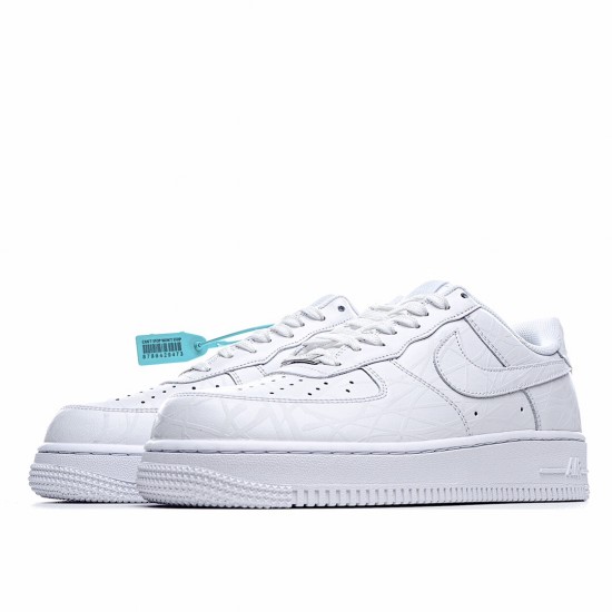 Nike Wmns Air Force 1´07"White/Noctilucente" N 0288 AF1 Unisex White