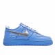 Off White x Air Force 1 MCA University Blue  Running Shoes CI1173 400 AF1 Blue/Silver Mens