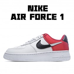 Nike Air Force 1 '07 LV8 "NBA" BQ4420 600 AF1 Unisex White Red Black