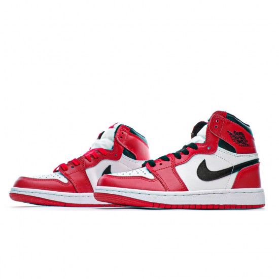 Air Jordan 1 Retro High OG Chicago White/Red/Black 555088 101 Unisex AJ1