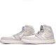 Air Jordan 1 Retro High Pale Ivory Pale Ivory/Phantom-Sail AH7389 101 Unisex AJ1 Basketball Shoes