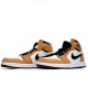 Air Jordan 1 Retro High "Rookie of the Year" Golden Harvest/Black-Sail 555088 700 Unisex AJ1 Basketball Shoes