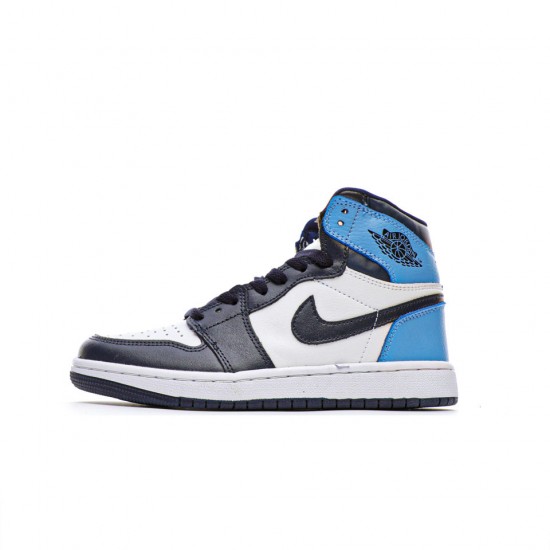 Air Jordan 1 Retro High OG "Obsidian" Blue/Navy/White 555088 140 Unisex