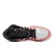 Air Jordan 1 Mid GS "Pink Quartz" Pink/White/Black WMNS AJ1 555112 603