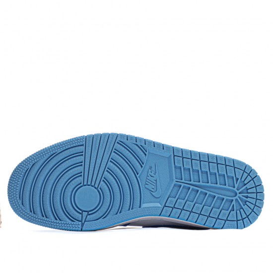 Air Jordan 1 Low "UNC" White/Blue Casual Shoes AO9944 441 AJ1 Unisex