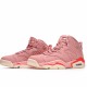 Aleali May X Air Jordan 6 Retro Millennial Pink Rust Pink/Bright Crimson CI0550 600 Unisex